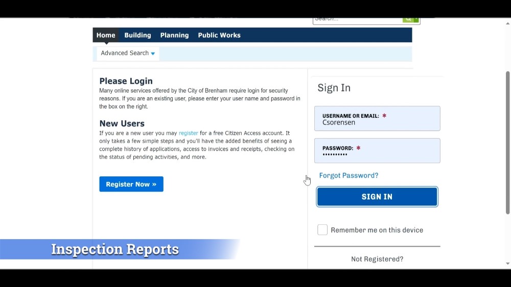 inspection reports-web